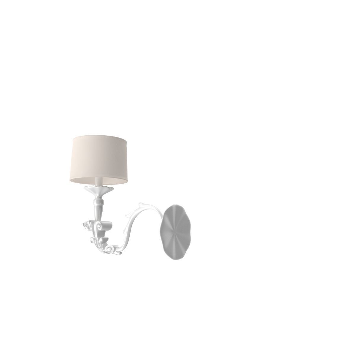 Wall Lamp B Free 3D model_25