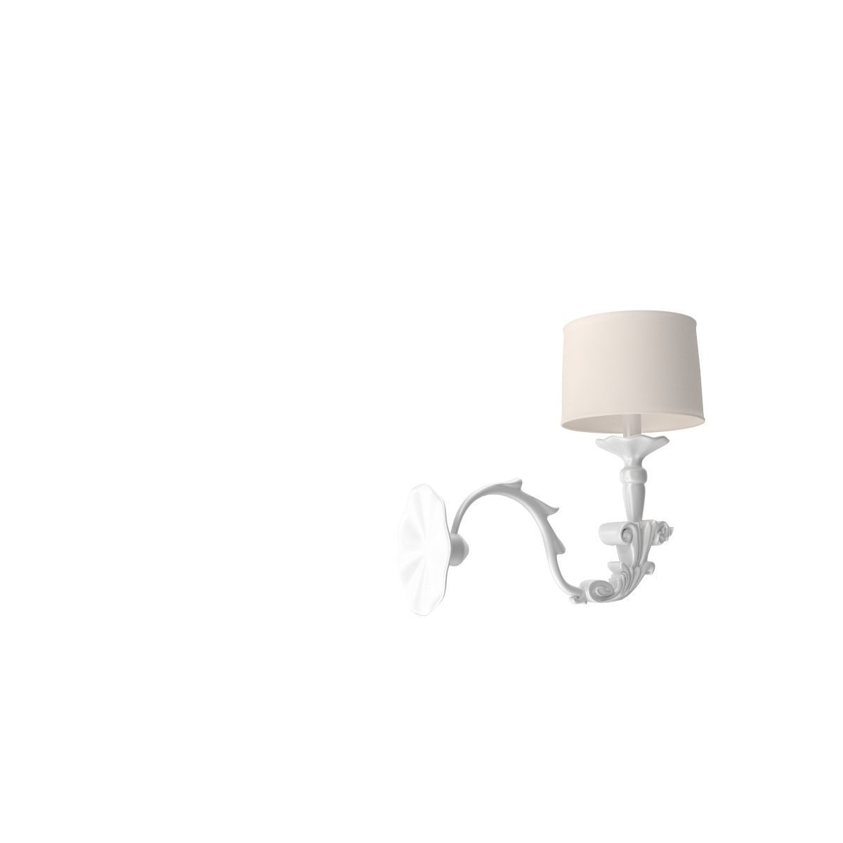 Wall Lamp B free 3D Model MAX OBJ 3DS FBX CGTrader.com