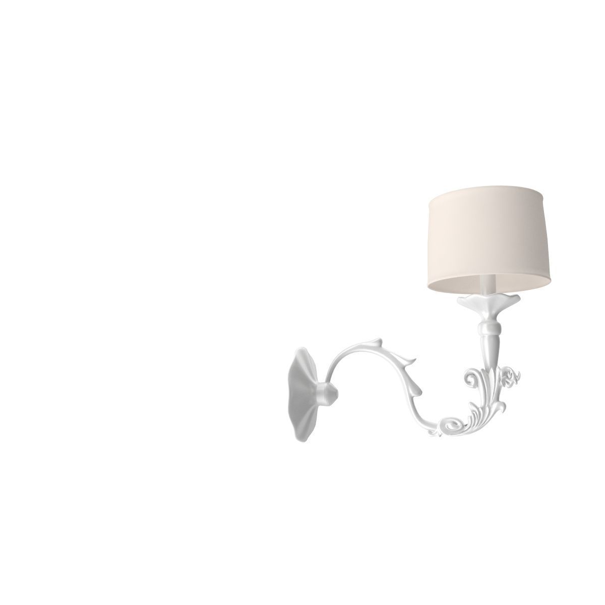Wall Lamp B Free 3D model_6