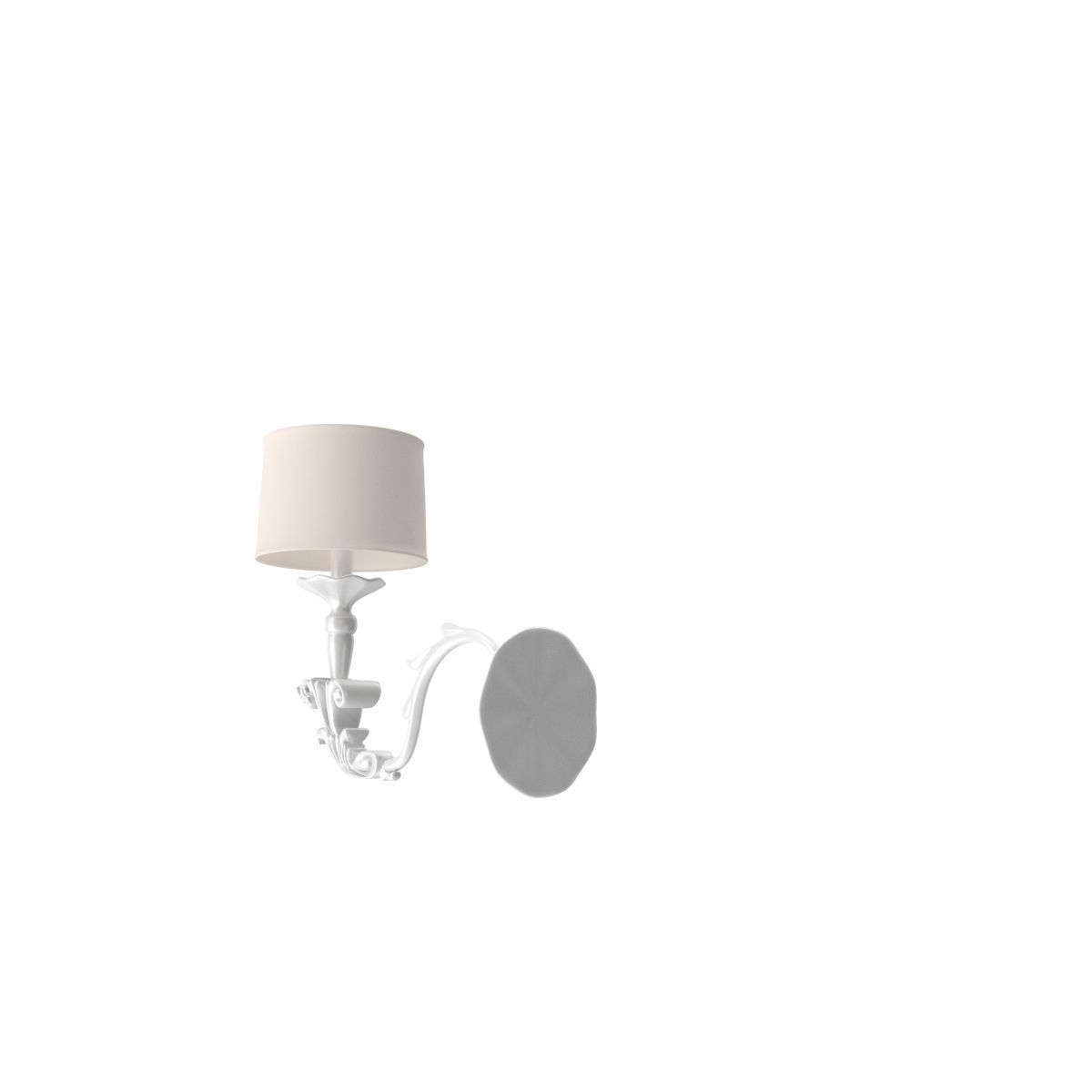 Wall Lamp B Free 3D model_22