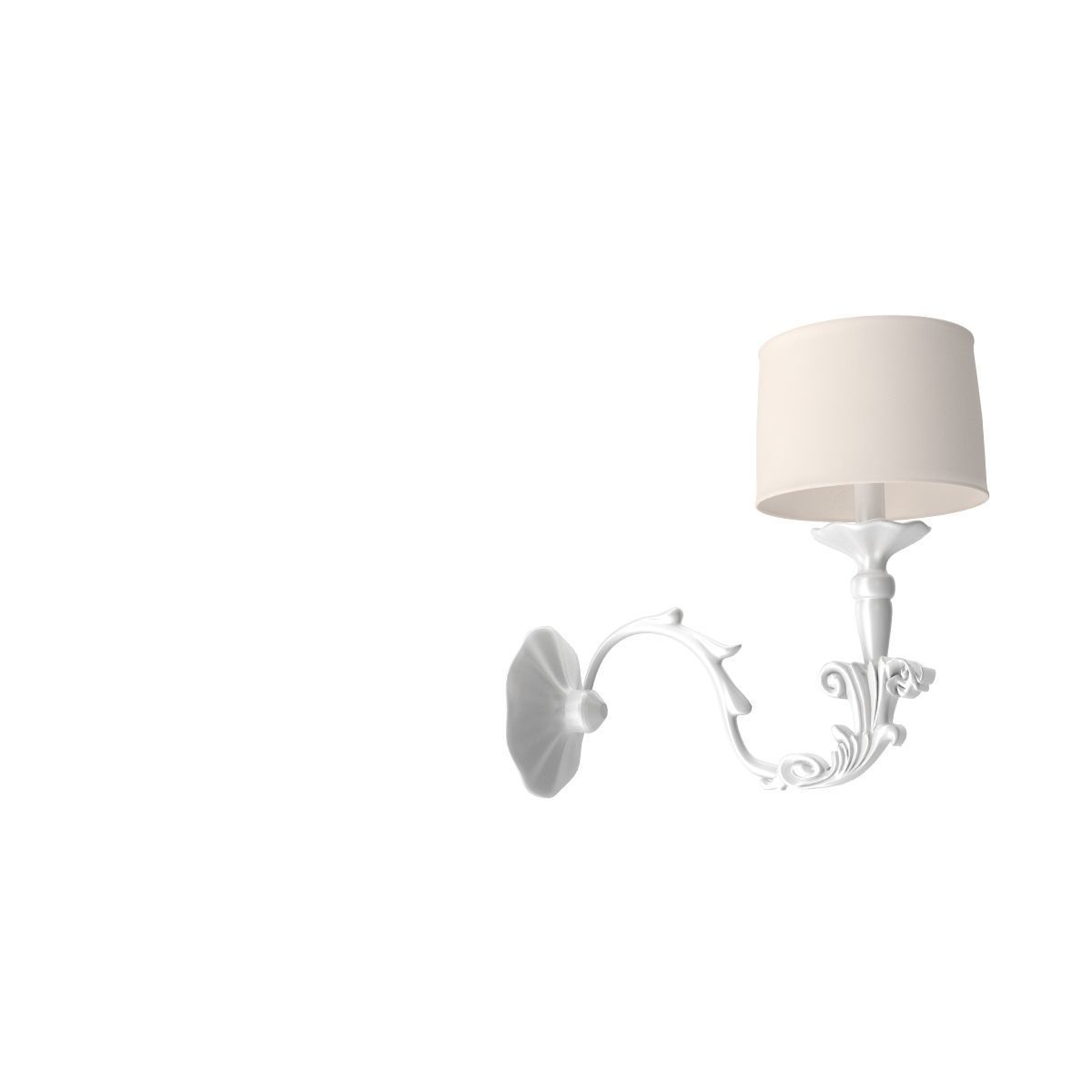 Wall Lamp B Free 3D model_7