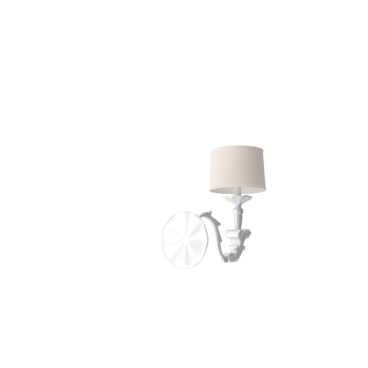 Wall Lamp B Free 3D model_14