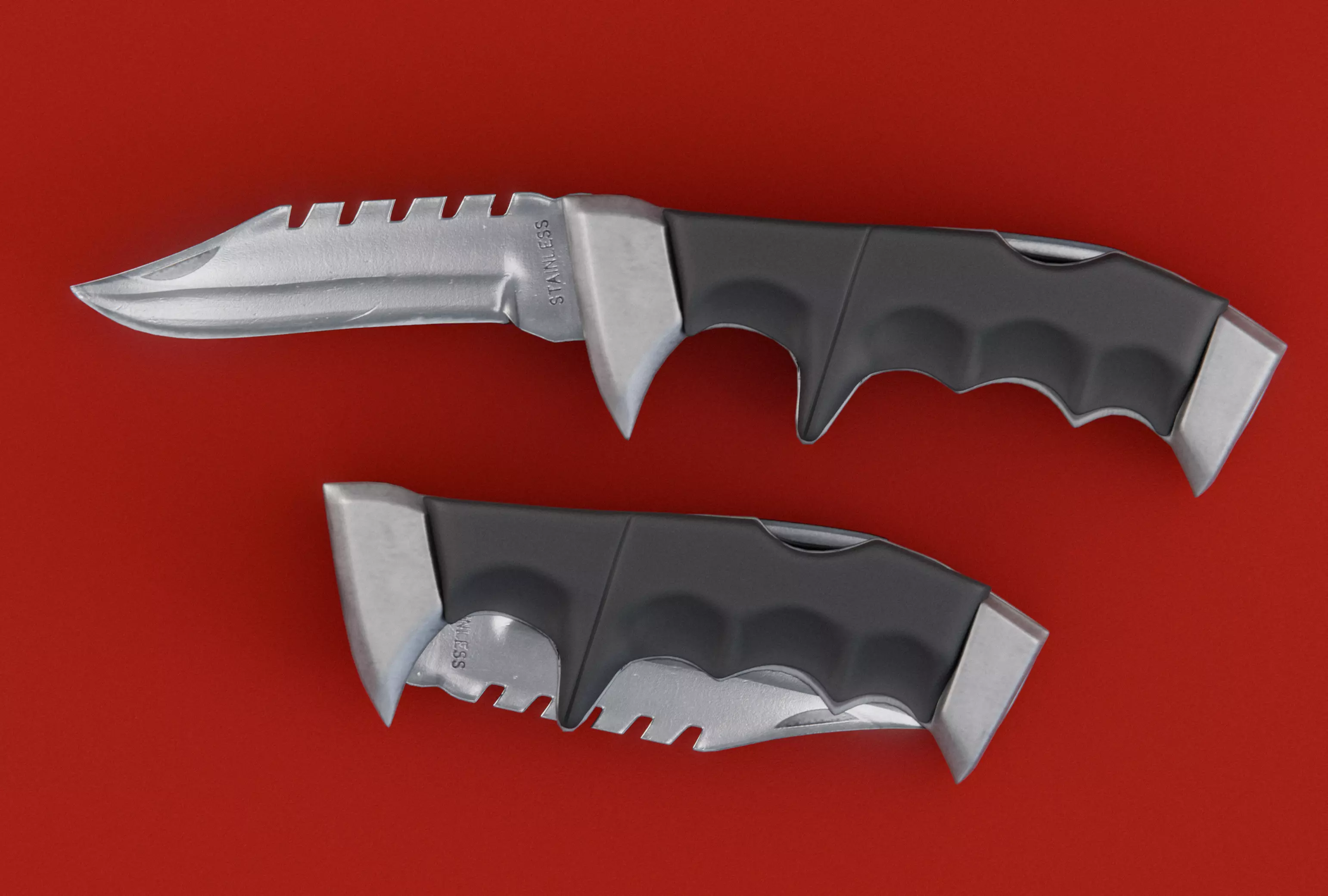 Knife Switchblade Tactical  3D model_0