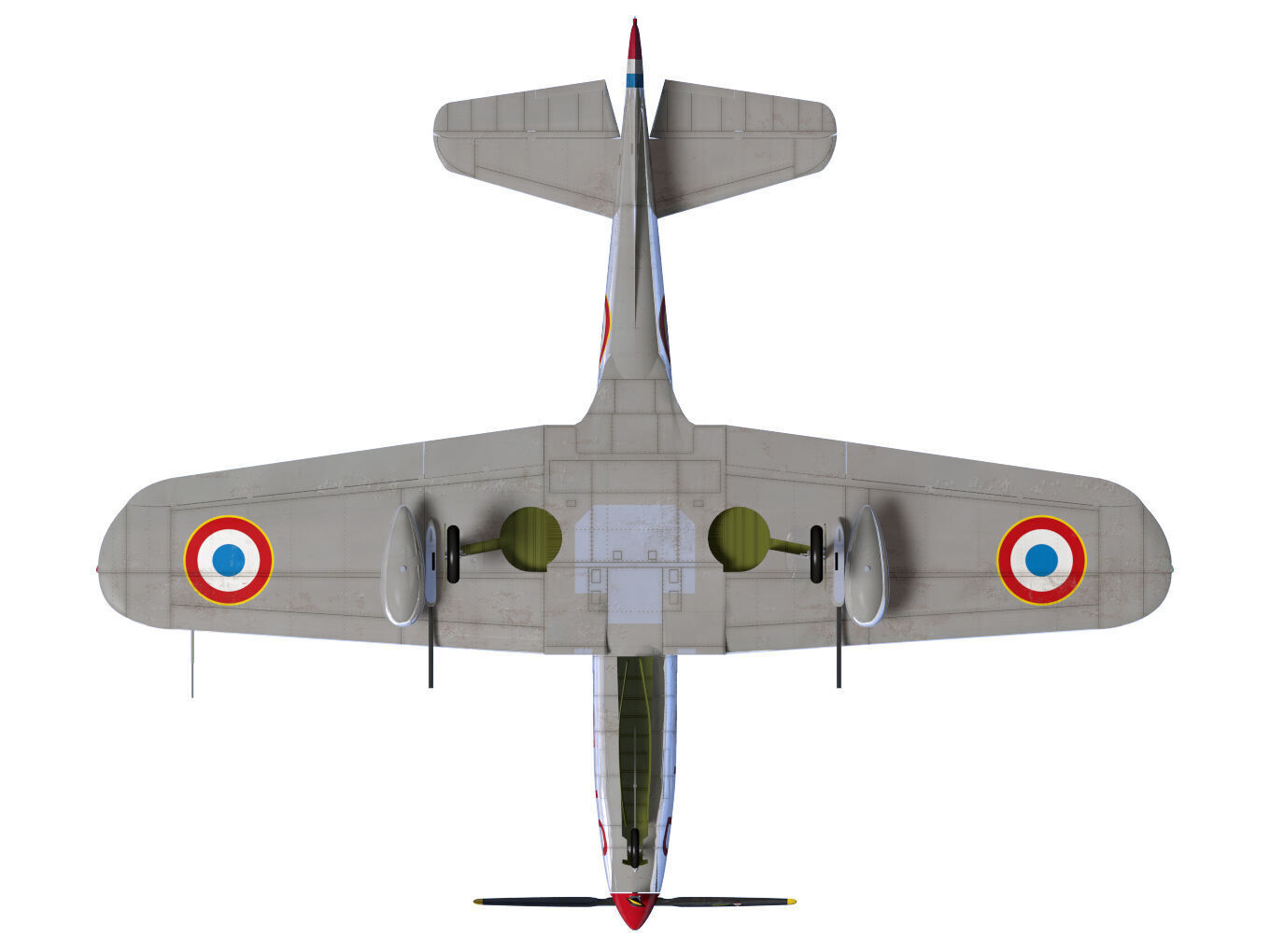 Bell P-63C Kingcobra 3D model_14