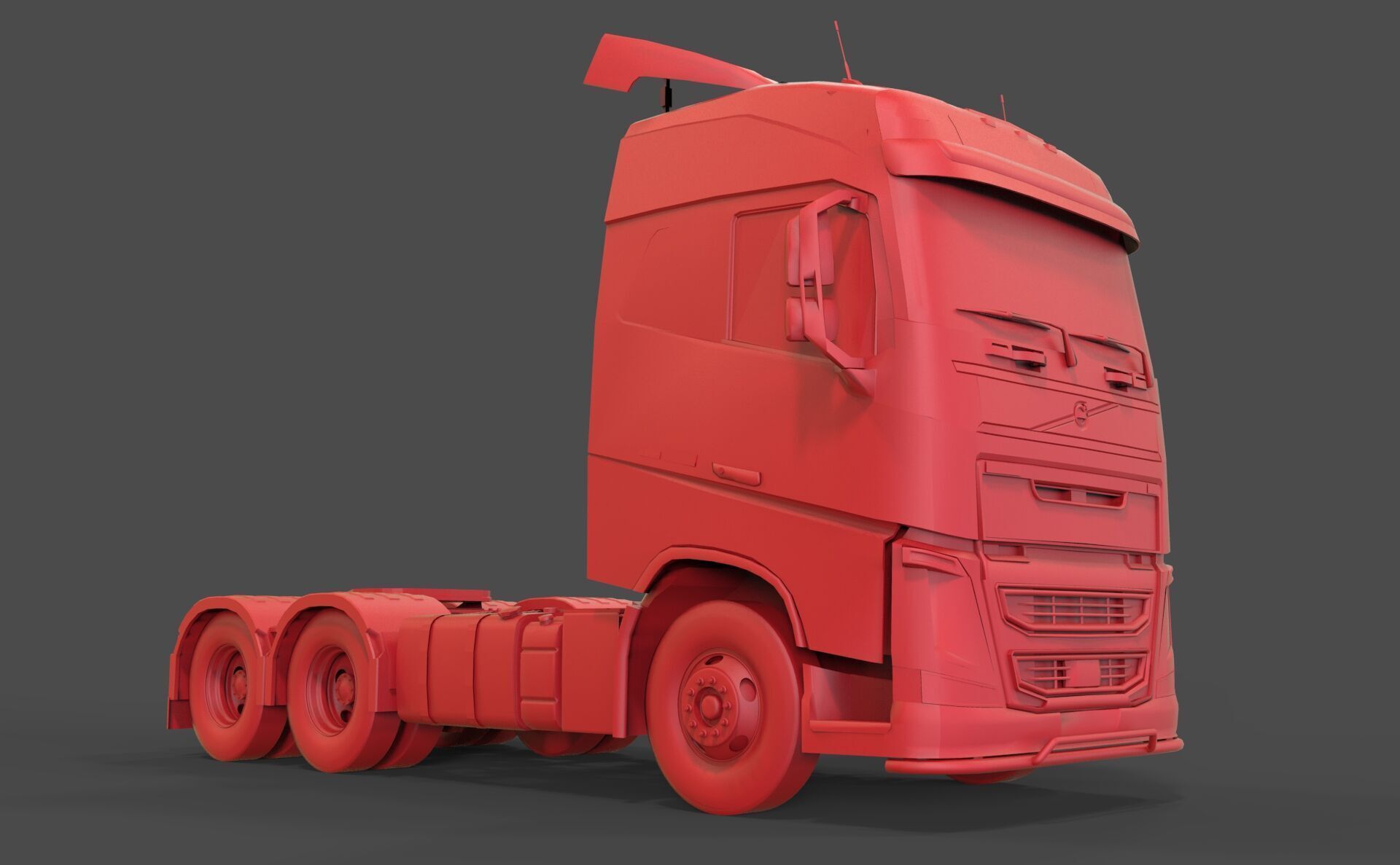 Volvo FH 540 3D print model_1