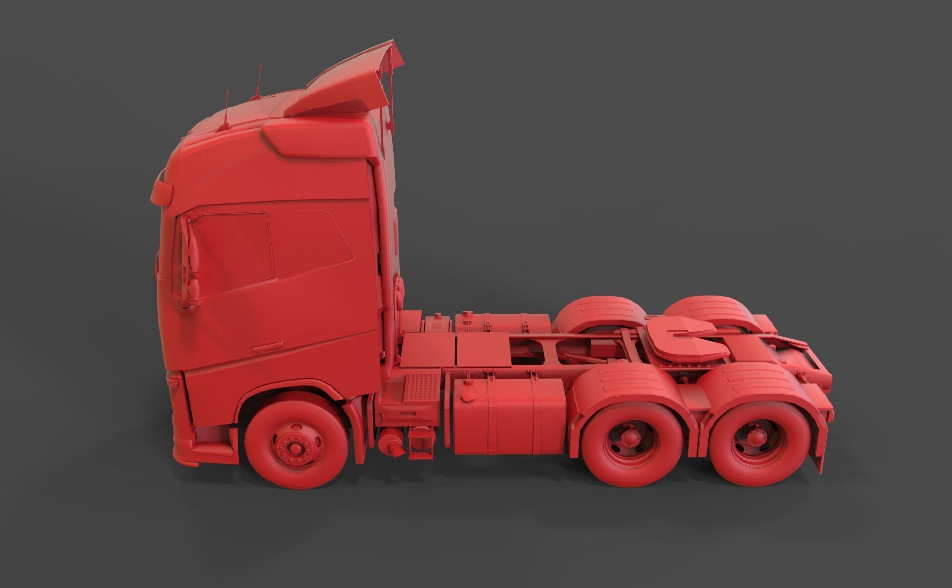 Volvo FH 540 3D print model_5