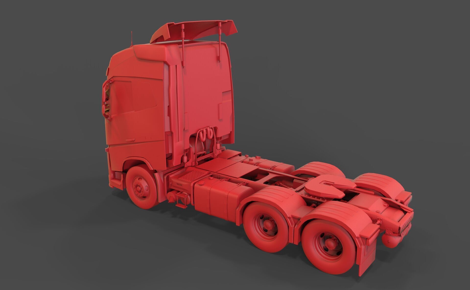 Volvo FH 540 3D print model_4