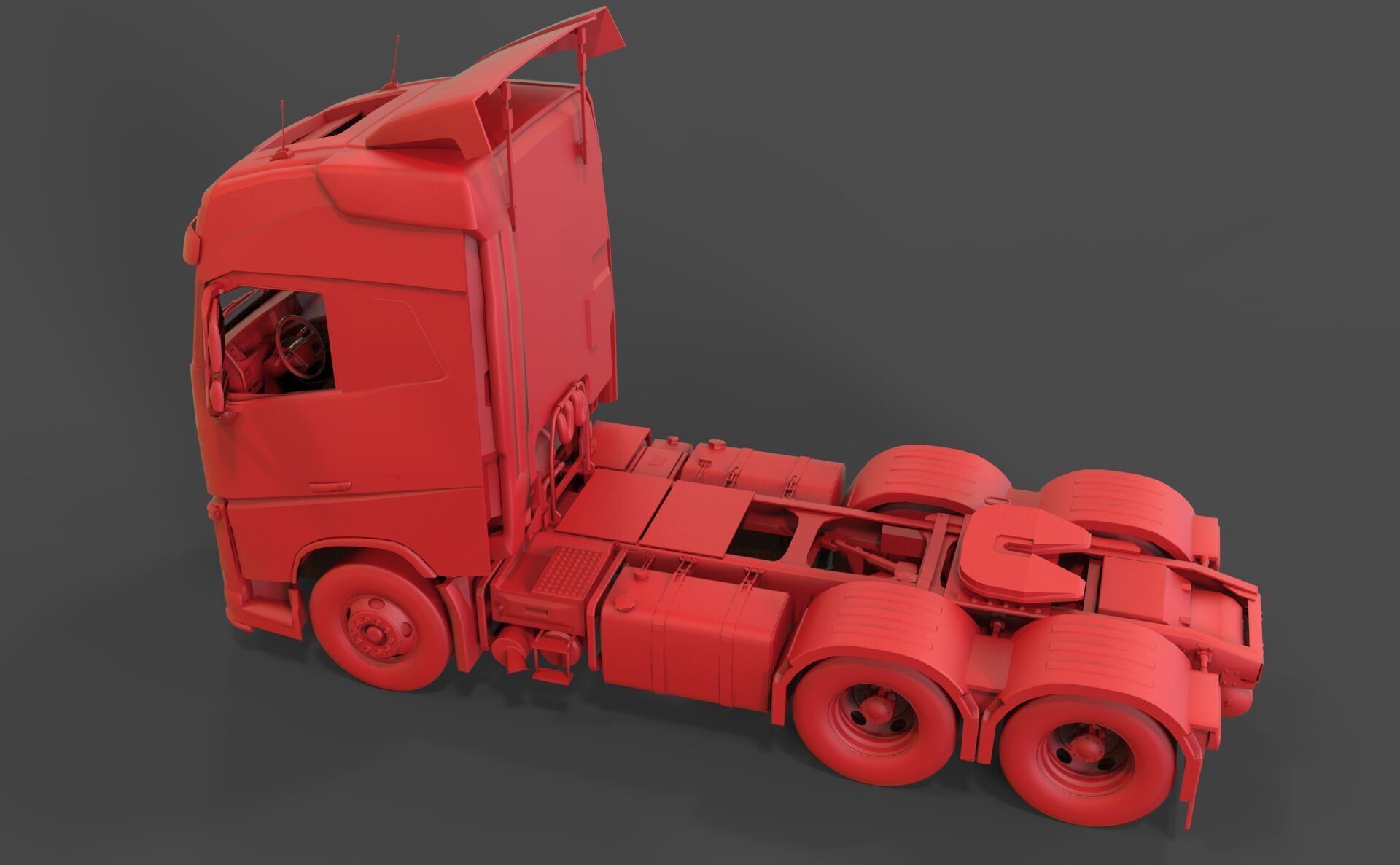 Volvo FH 540 3D print model_6