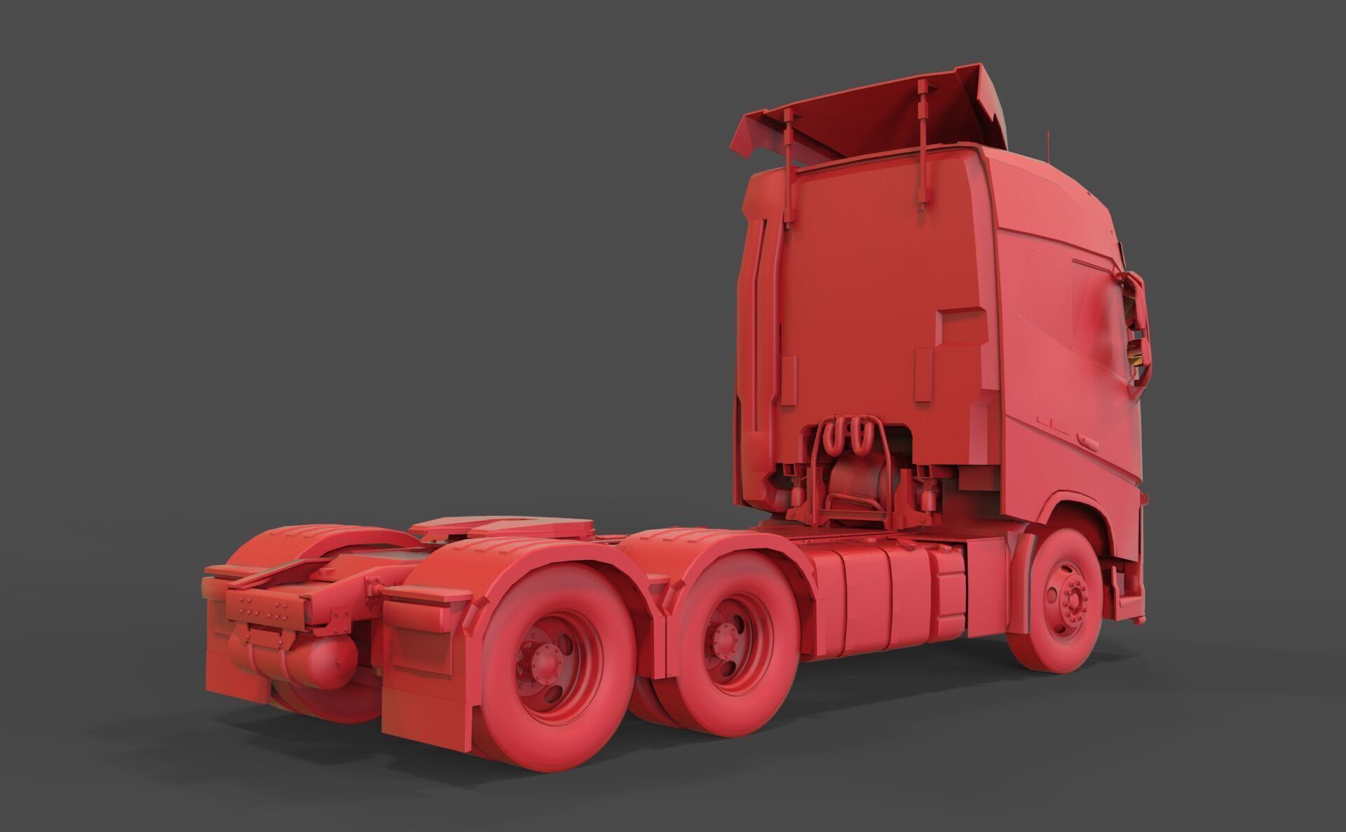Volvo FH 540 3D print model_3