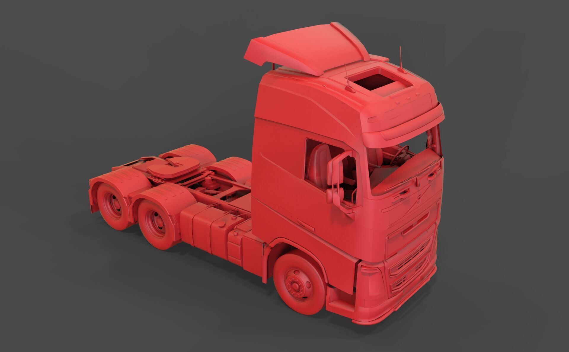 Volvo FH 540 3D print model_7