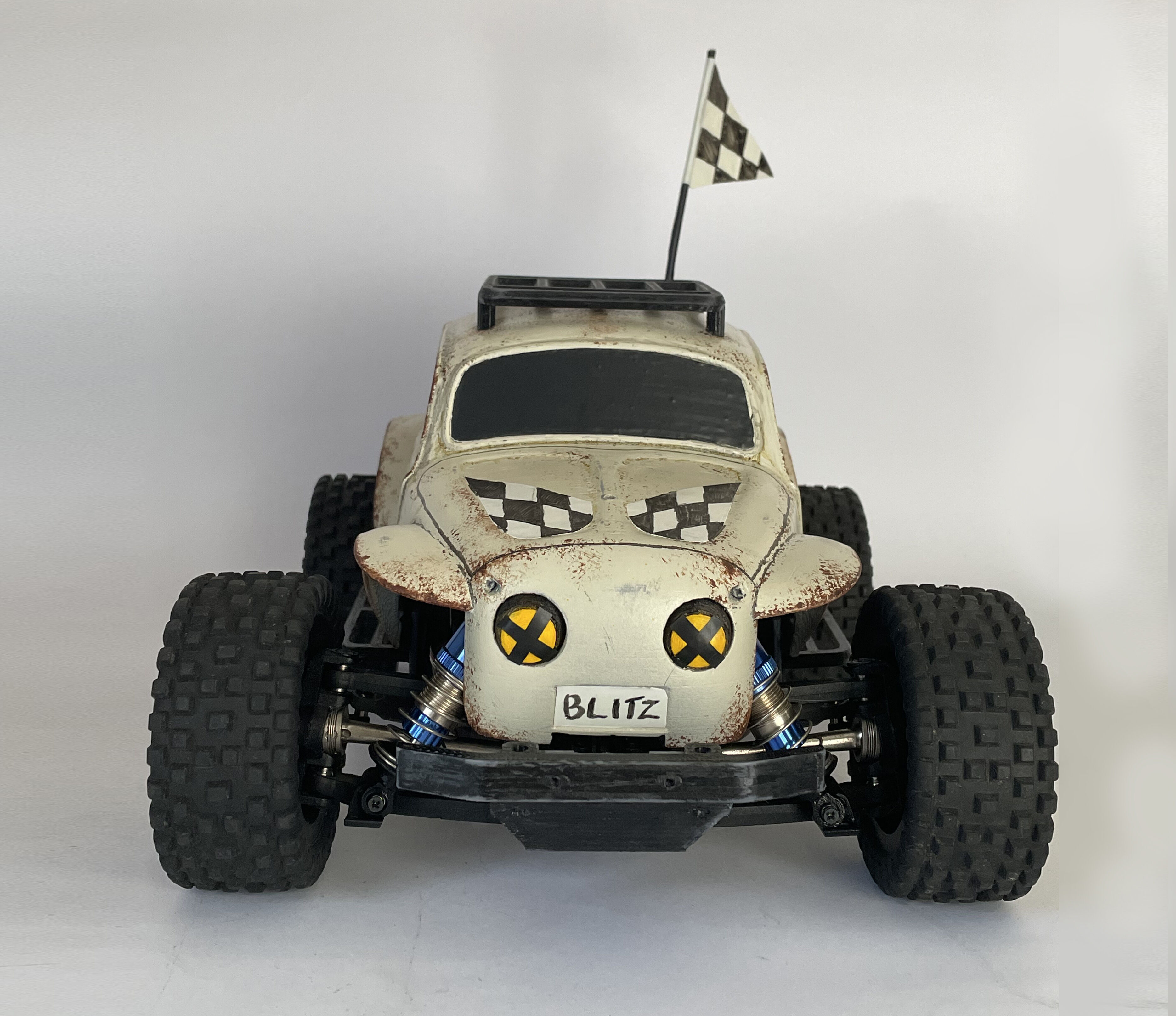 Baja Bug 3d printed body For MJX HYper GO 3D print model_4