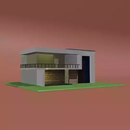 Modern House Asset MORHOU01