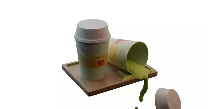 soft drink 3d model-blender 3D model