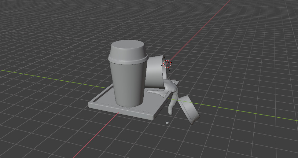 soft drink 3d model-blender 3D model_12