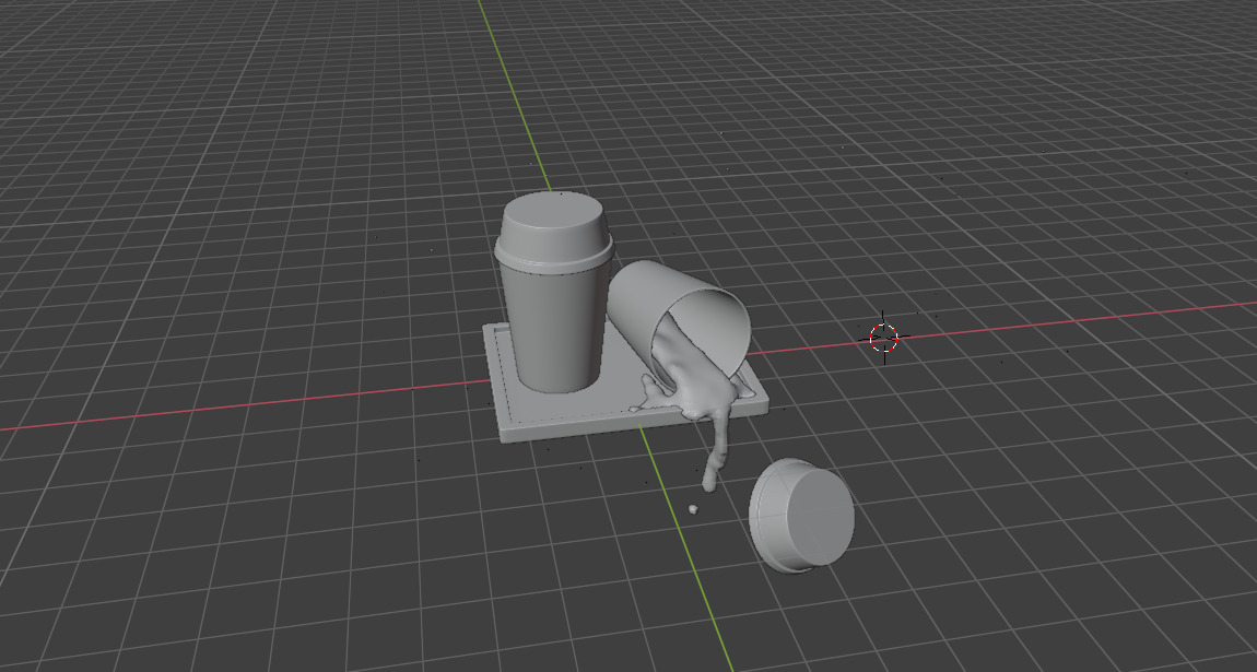 soft drink 3d model-blender 3D model_9