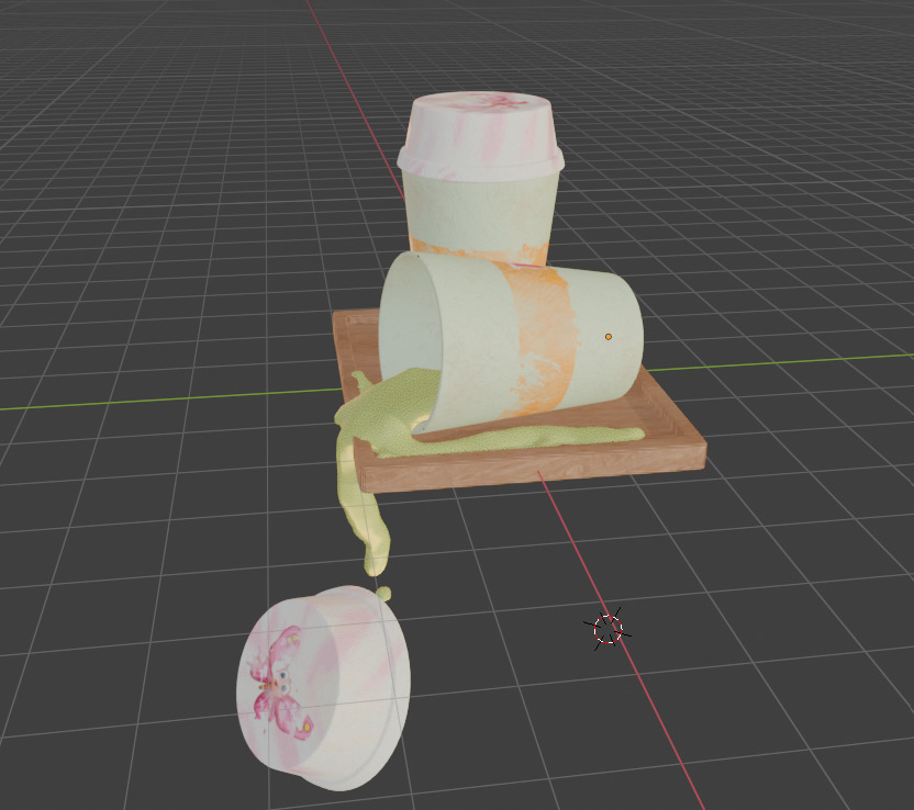 soft drink 3d model-blender 3D model_2