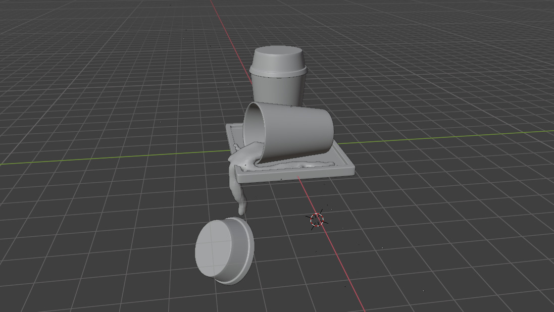 soft drink 3d model-blender 3D model_10