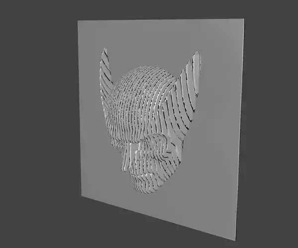 wolverine stl 3d mask for 3d printing