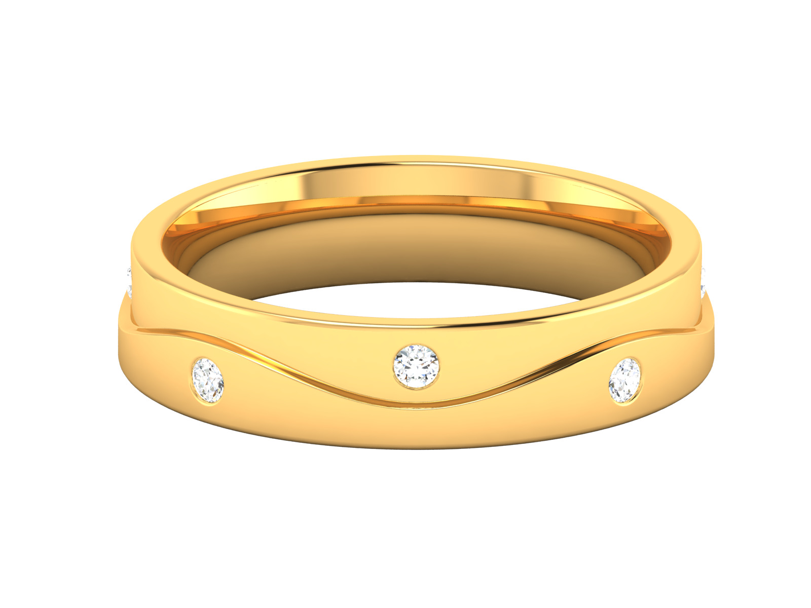 Women Ring Render 3dm STL OBJ FBX Details 3D print model_7
