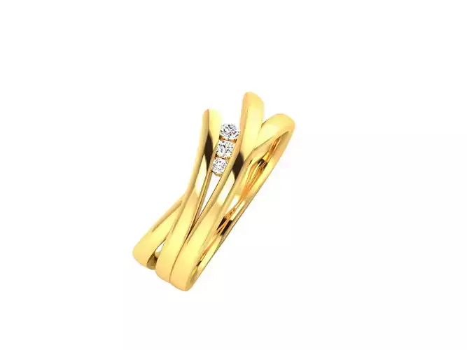 Women Ring  Render 3dm STL OBJ FBX Details