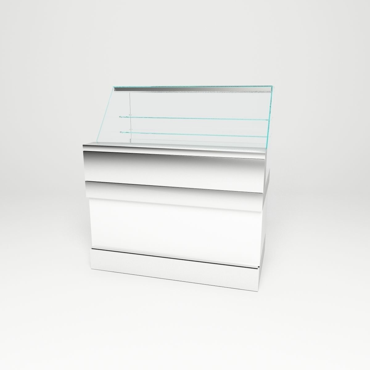 Freezer showcase 3D model_16