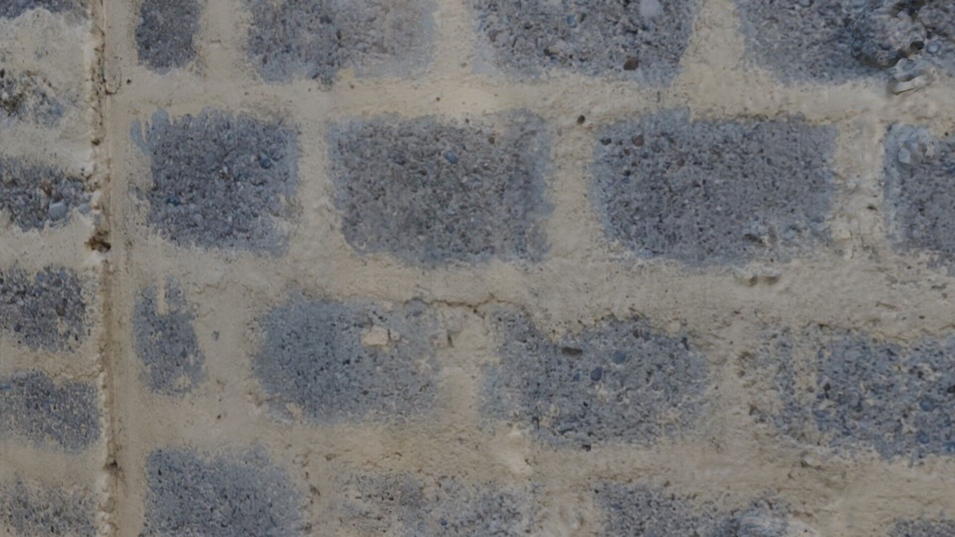 Old Brick Wall scan Low-poly 3D model_3