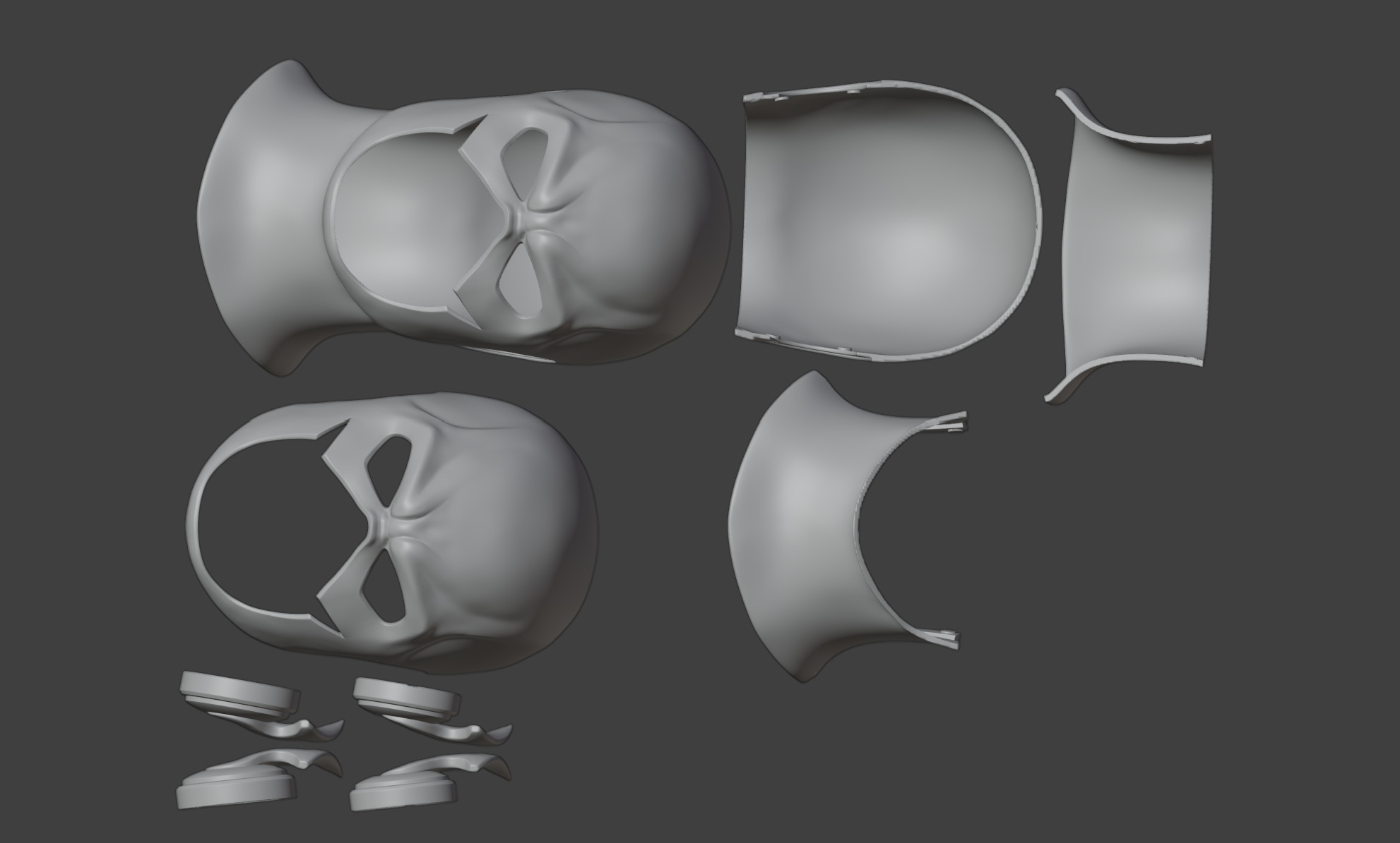 Flash Mask 3D STL Print ready model 3D print model_2