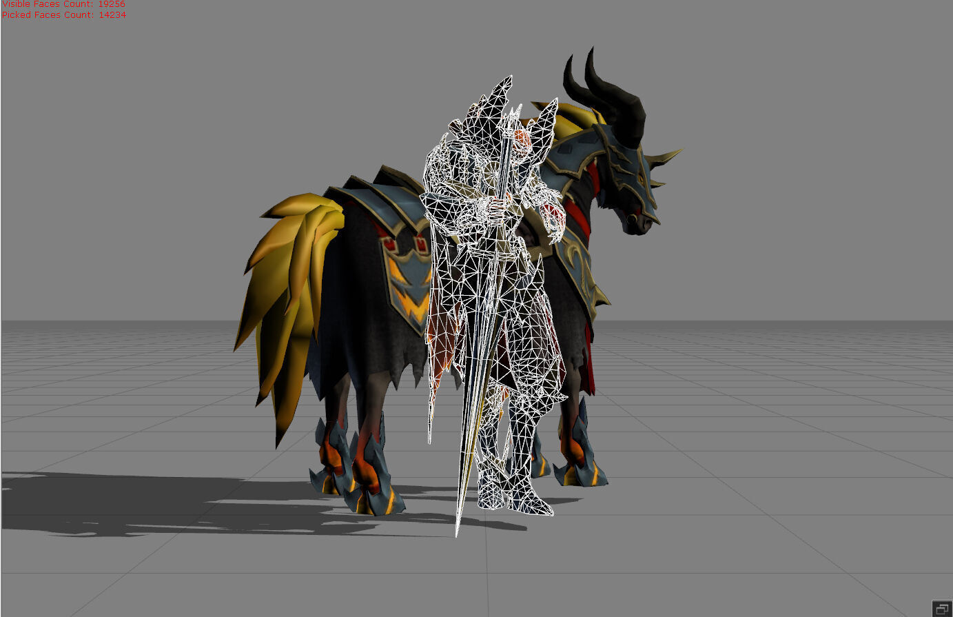 Leomord Helloween Low-poly 3D model_5