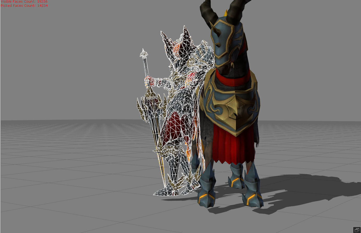Leomord Helloween Low-poly 3D model_6