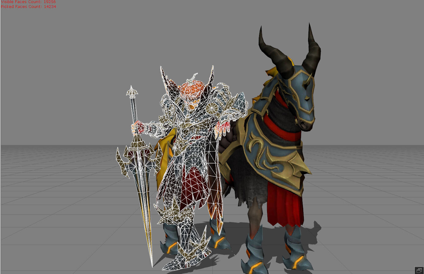 Leomord Helloween Low-poly 3D model_4