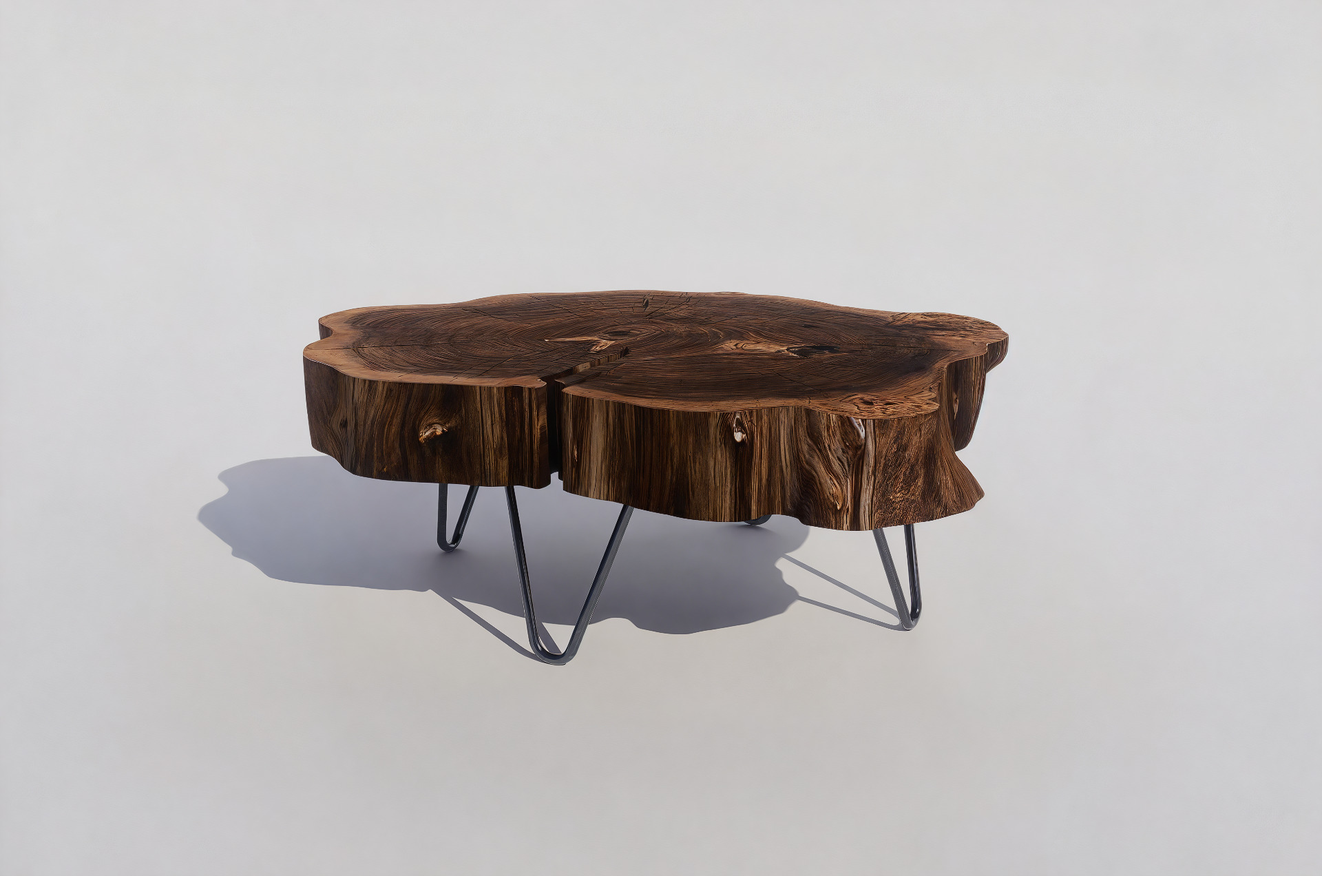 Tree Trunk Rustic Coffee Table 3D model 3D model_2