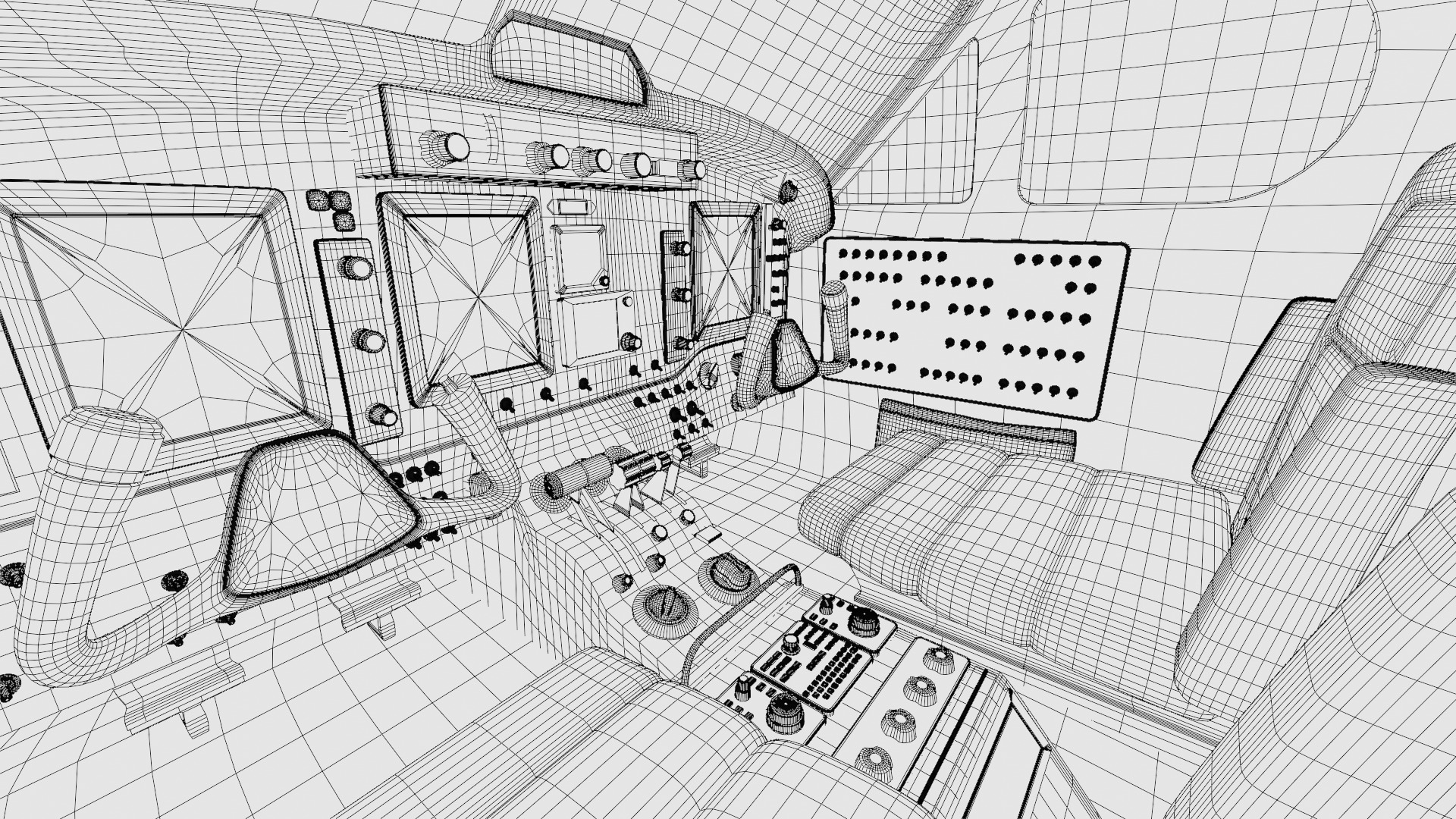 Beechcraft King Air Navy Edition 3D model_25