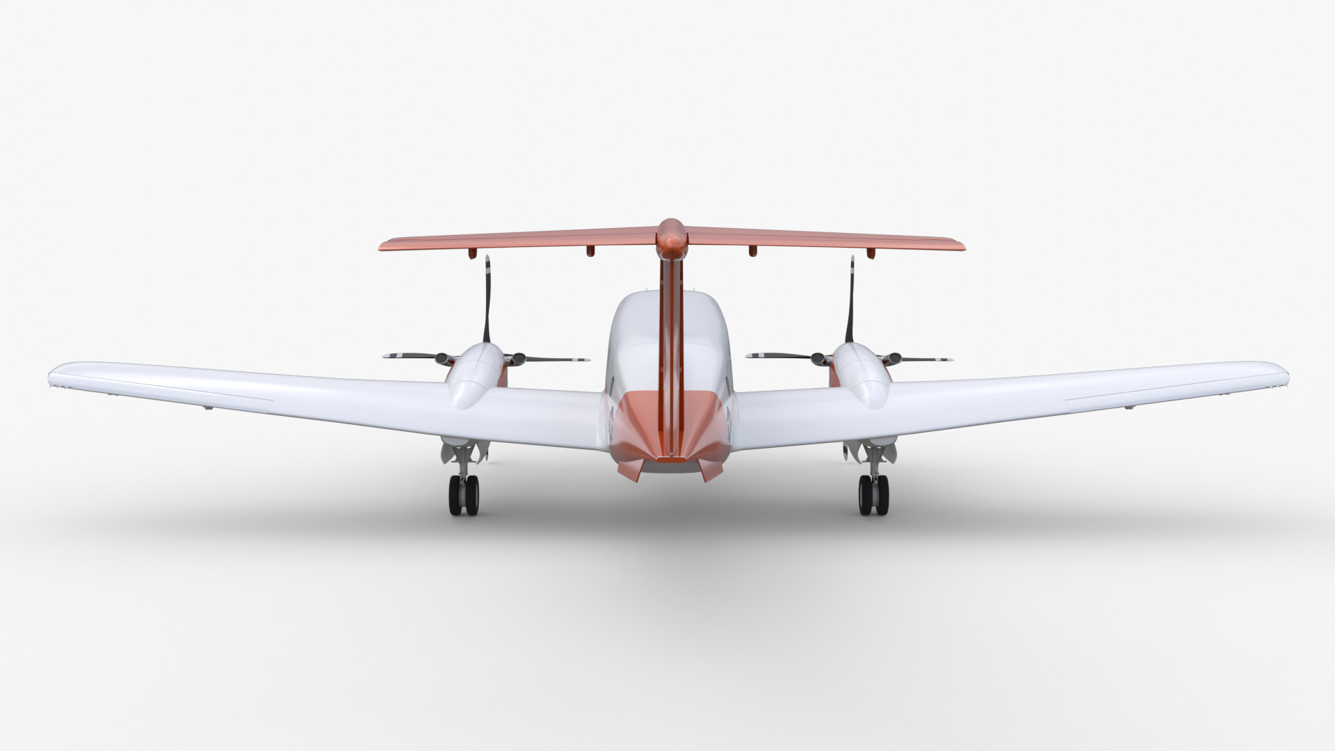 Beechcraft King Air Navy Edition 3D model_4