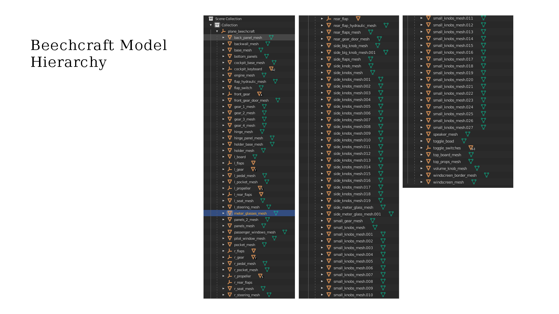 Beechcraft King Air Navy Edition 3D model_18