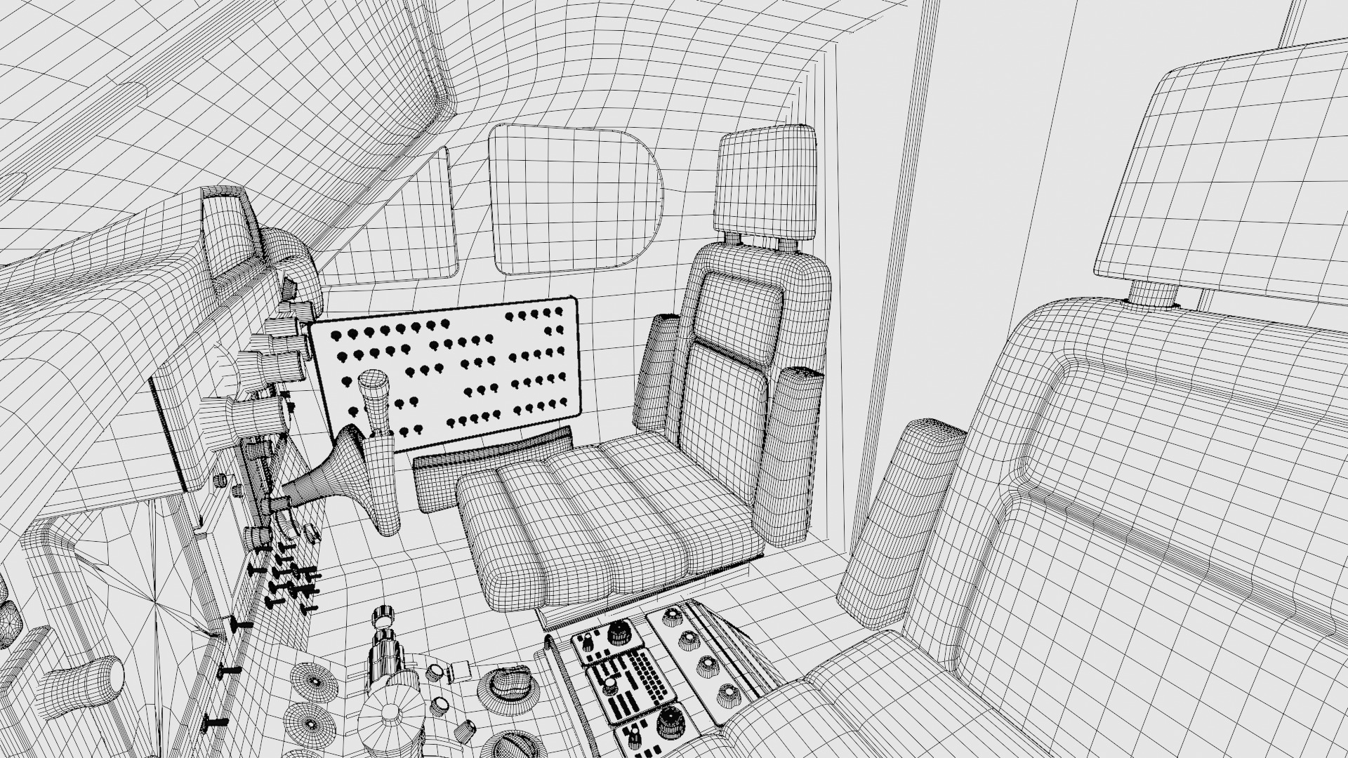 Beechcraft King Air Navy Edition 3D model_26