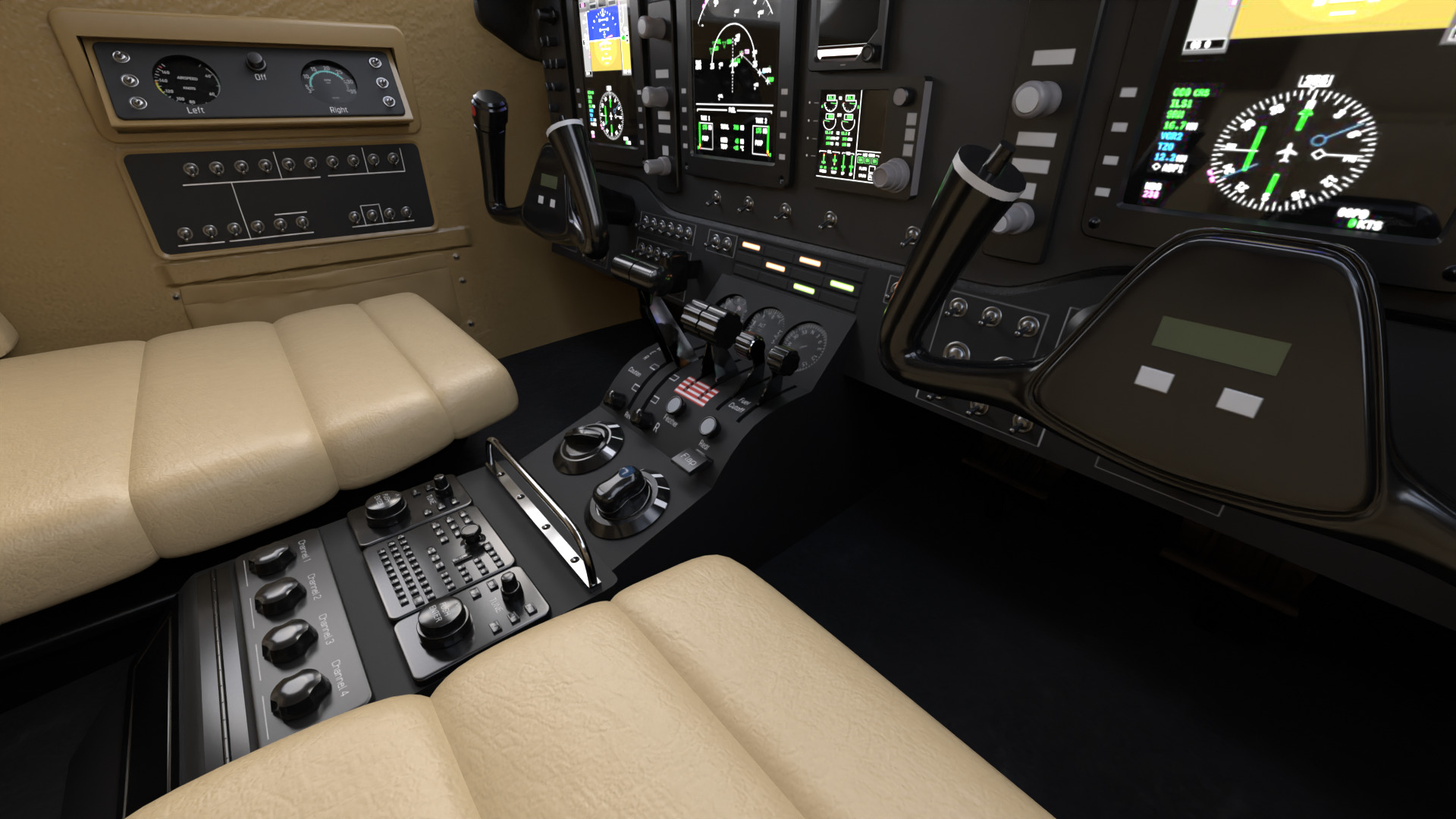 Beechcraft King Air Navy Edition 3D model_14