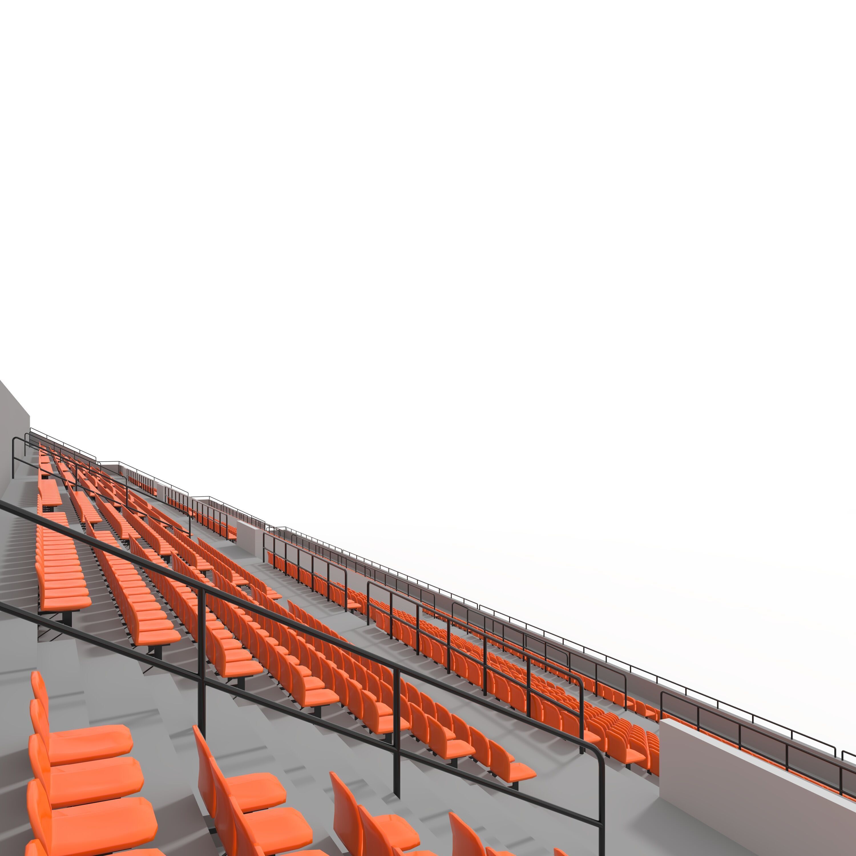 Stadium Tribune 02 3D model_26