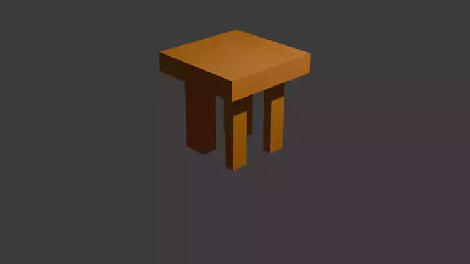 Low poly table
