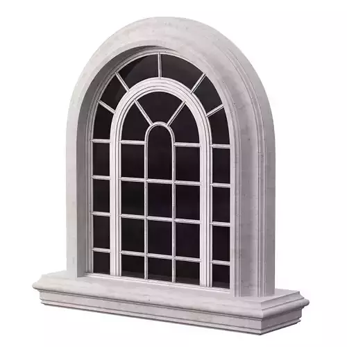 Architectural Classic Window 3D Model 3 3D model
