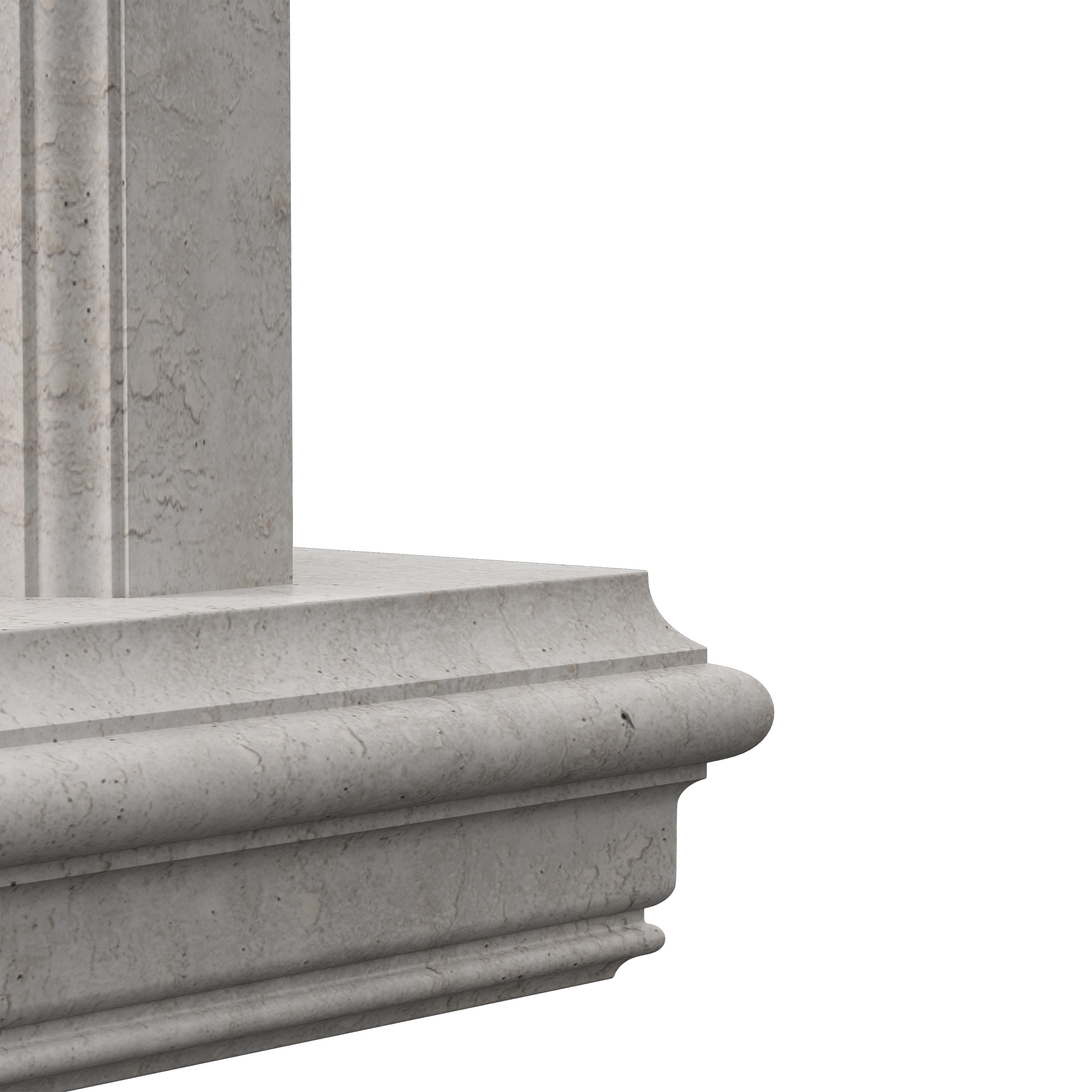 Architectural Classic Window 3D Model 3 3D model_2