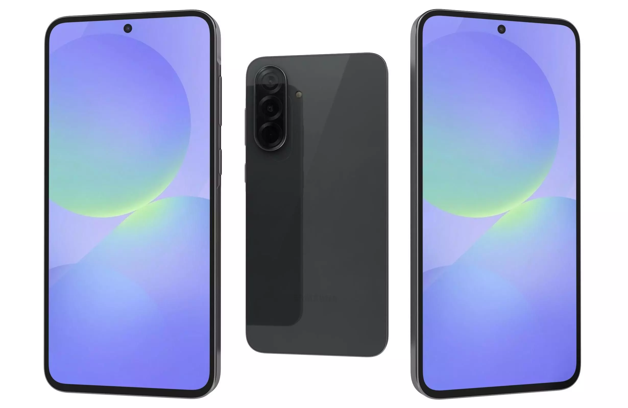 Samsung Galaxy A36 Black 3D model_0