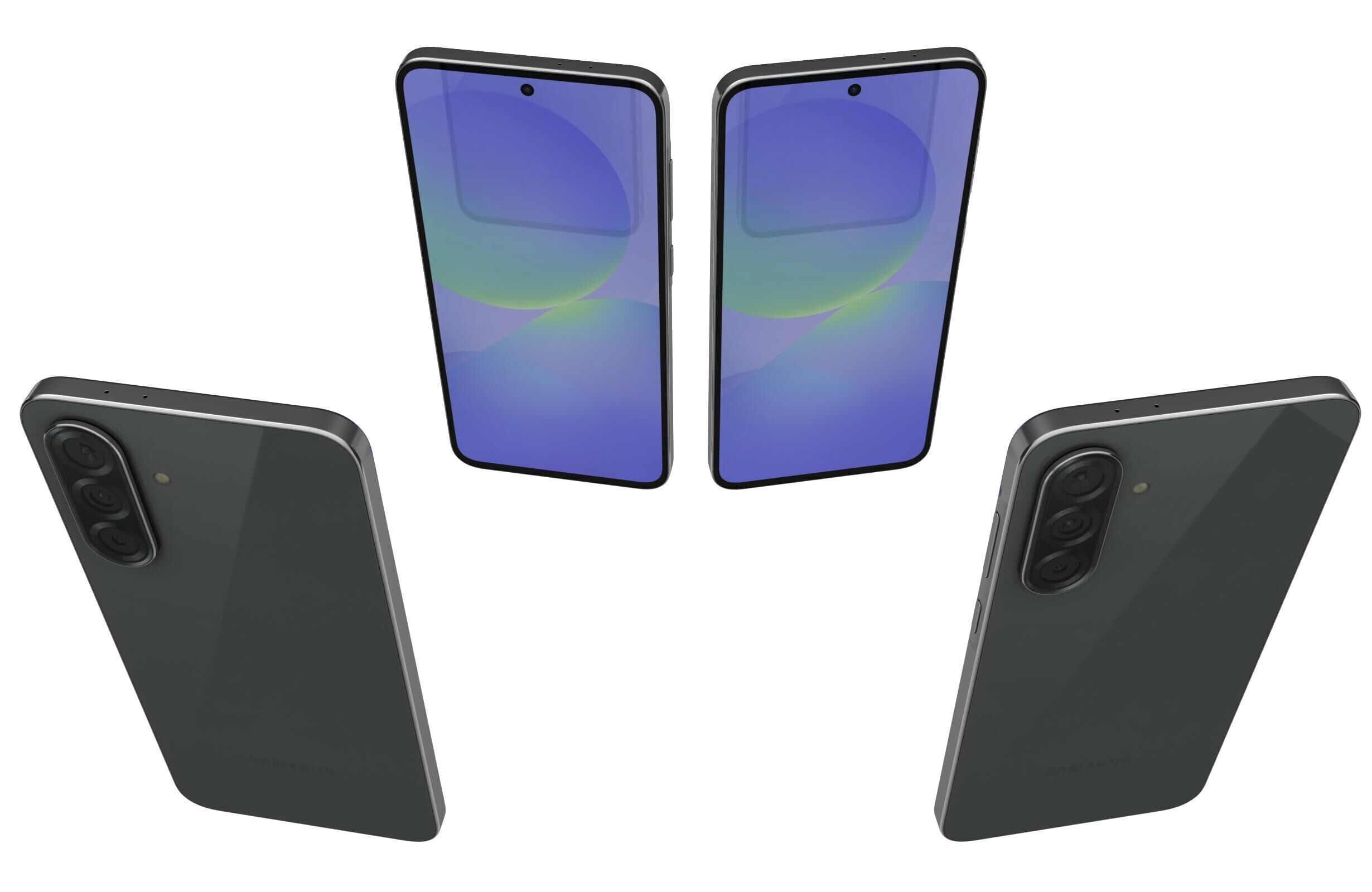 Samsung Galaxy A36 Black 3D model_4