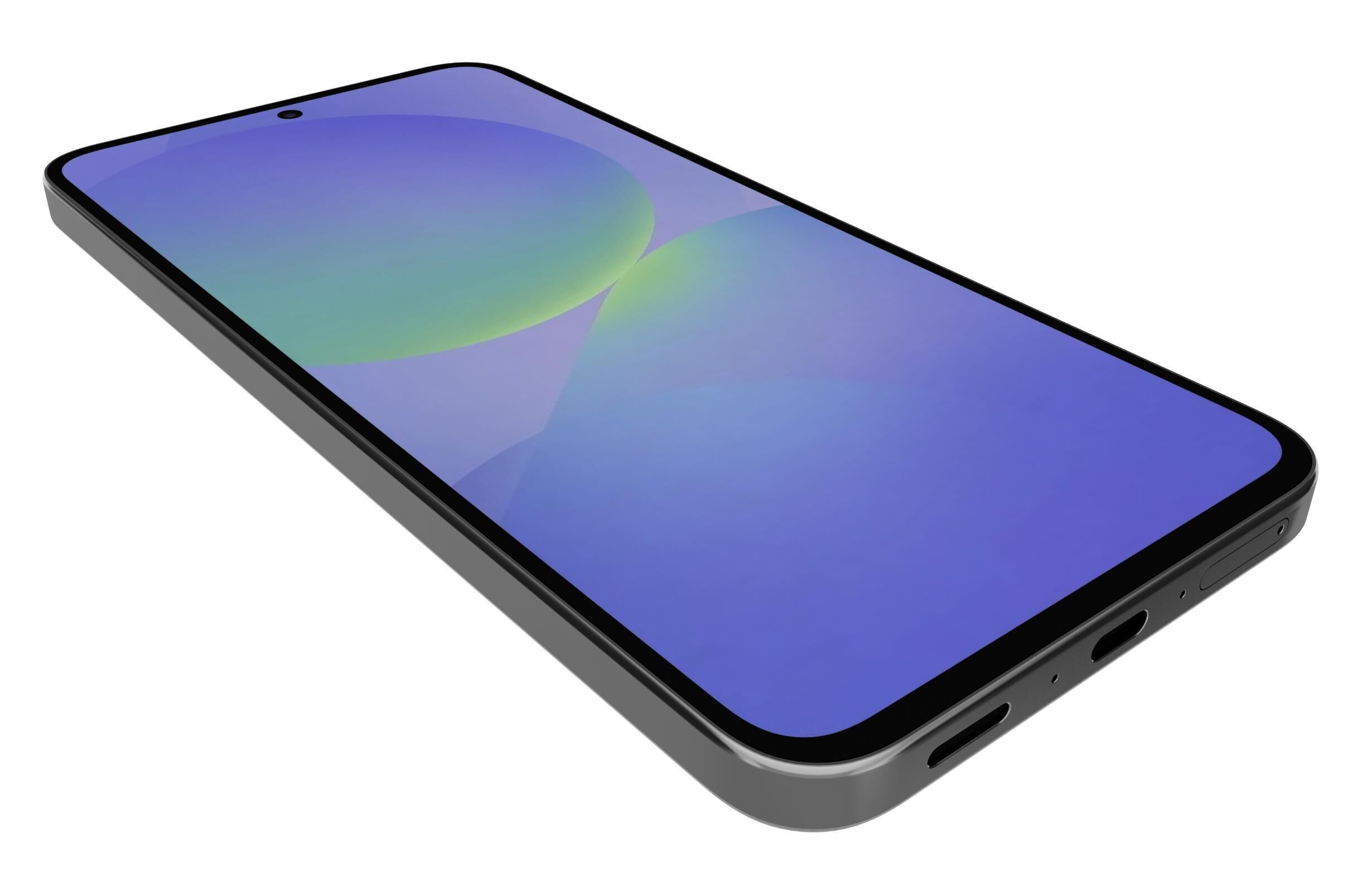 Samsung Galaxy A36 Black 3D model_12