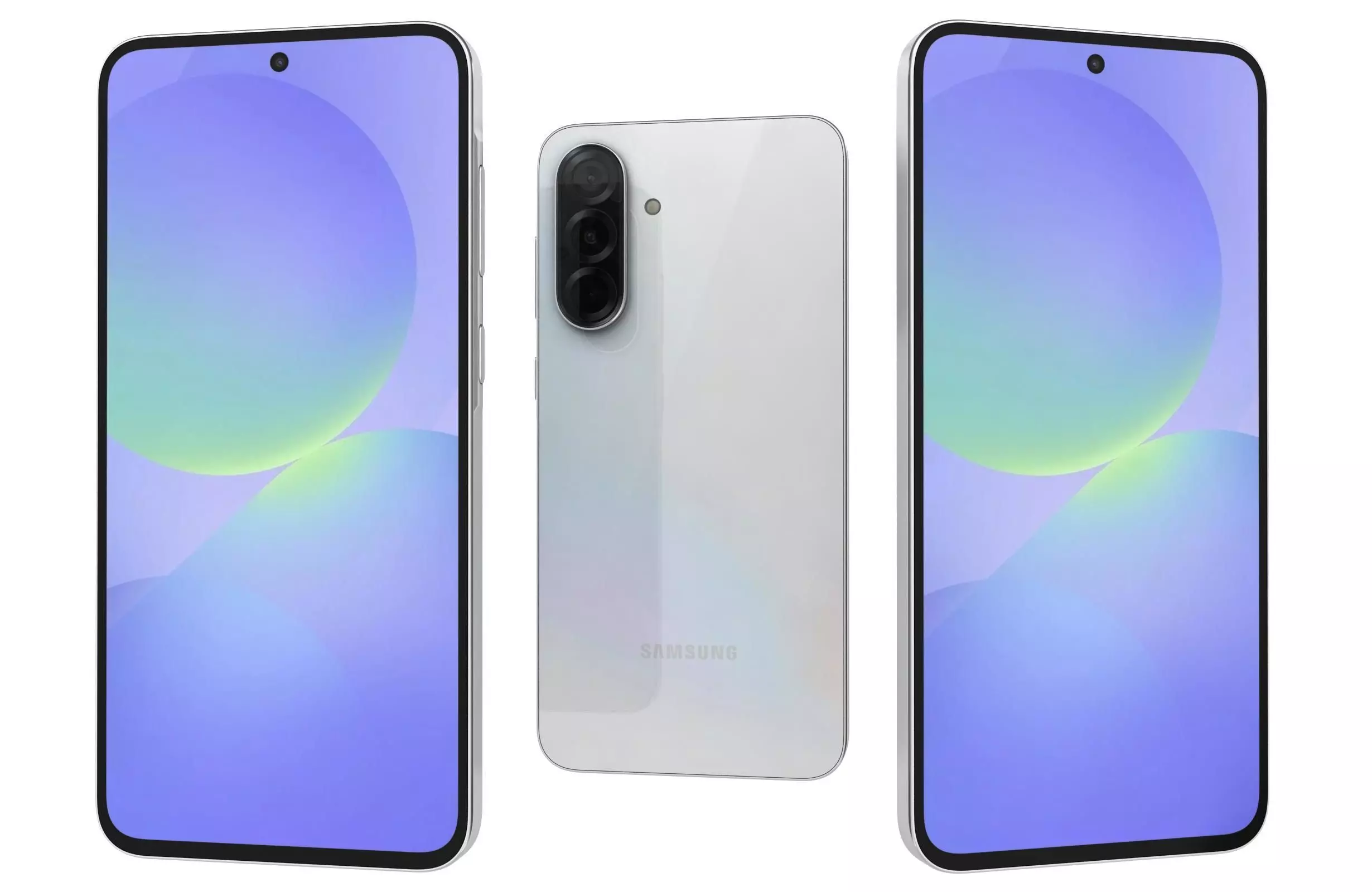 Samsung Galaxy A36 White 3D model_0