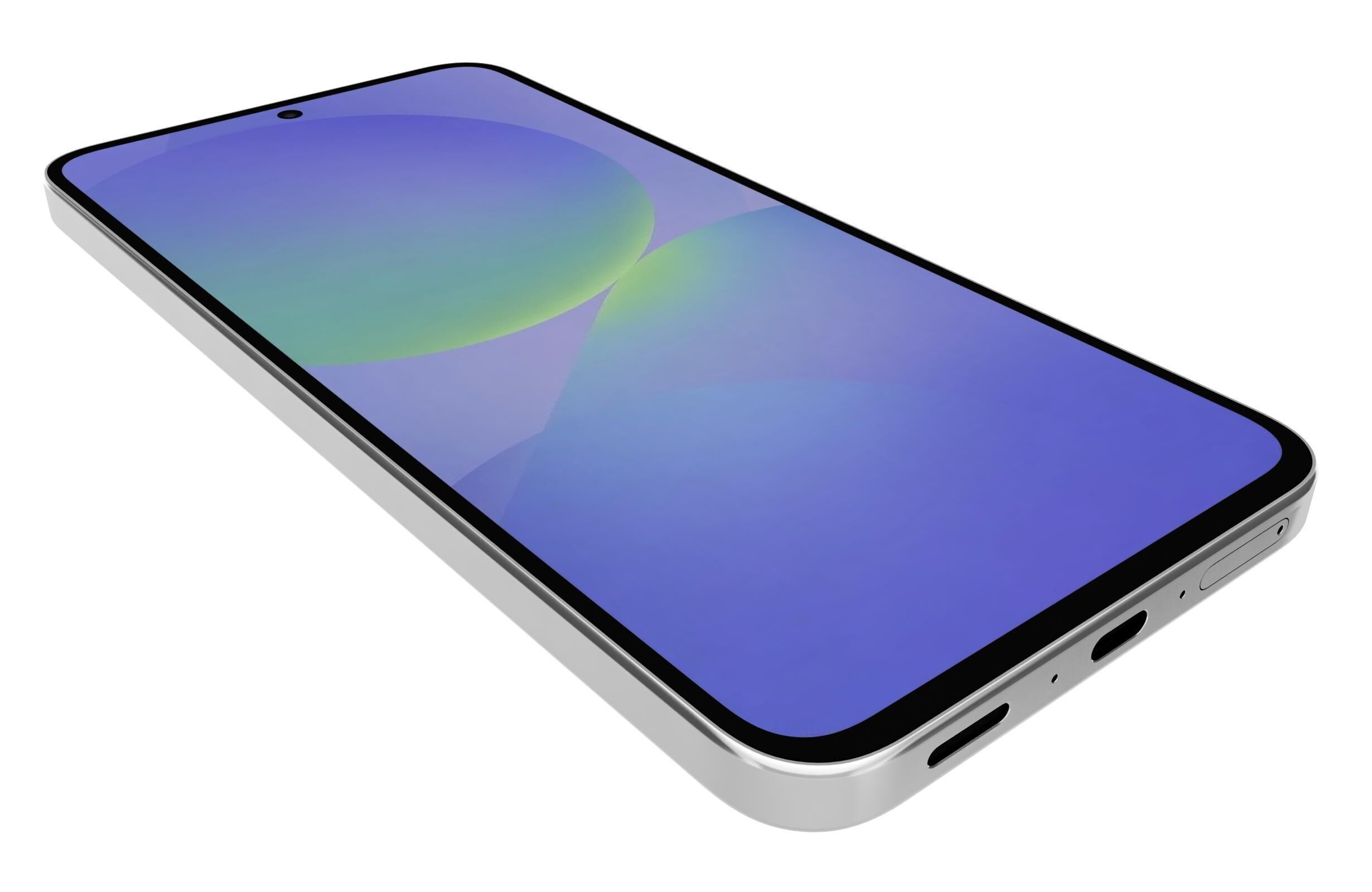 Samsung Galaxy A36 White 3D model_12