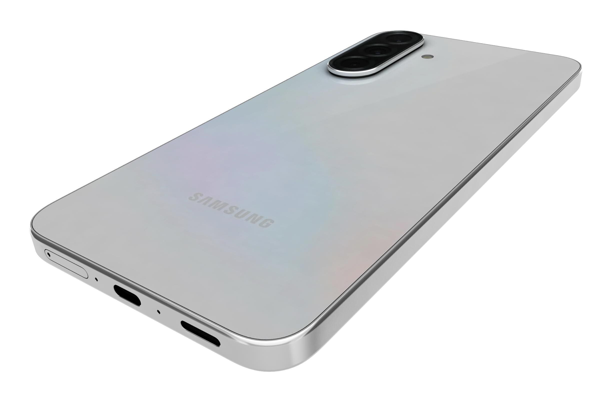 Samsung Galaxy A36 White 3D model_14