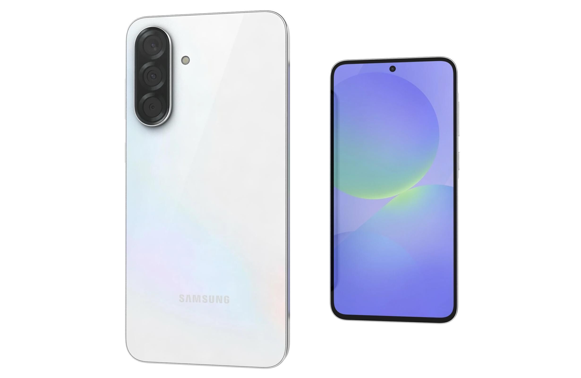 Samsung Galaxy A36 White 3D model_7