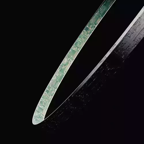 Orbital Sci-Fi Farm Ring - Octane Render 3D model