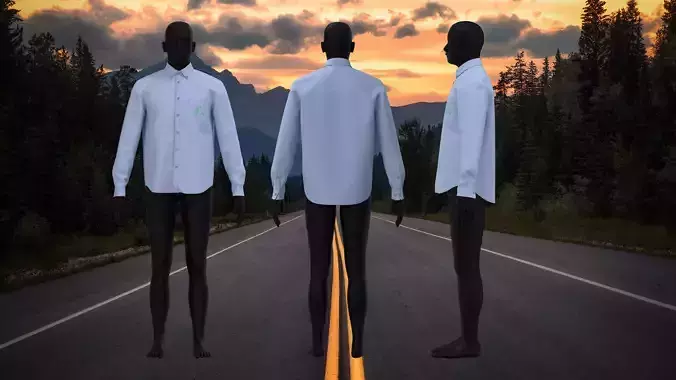 professional apparel cad pattern making and CLO3D sample 3D print model