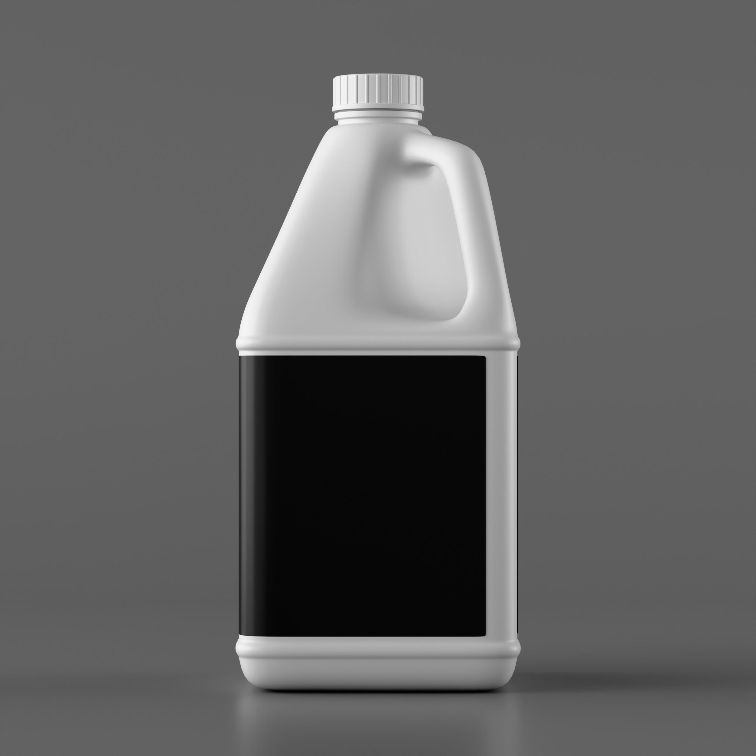 Plastic Gallon Low-poly 3D model_1